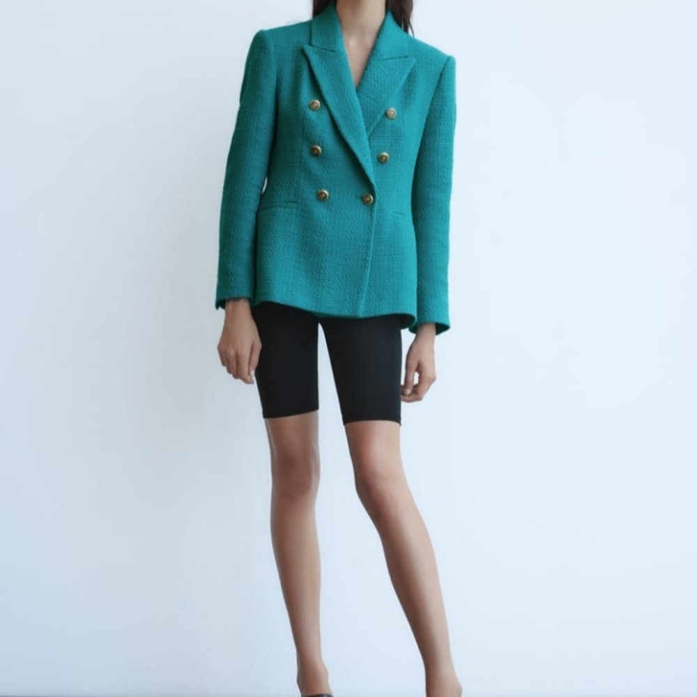 Zara Tailored double breasted blazer